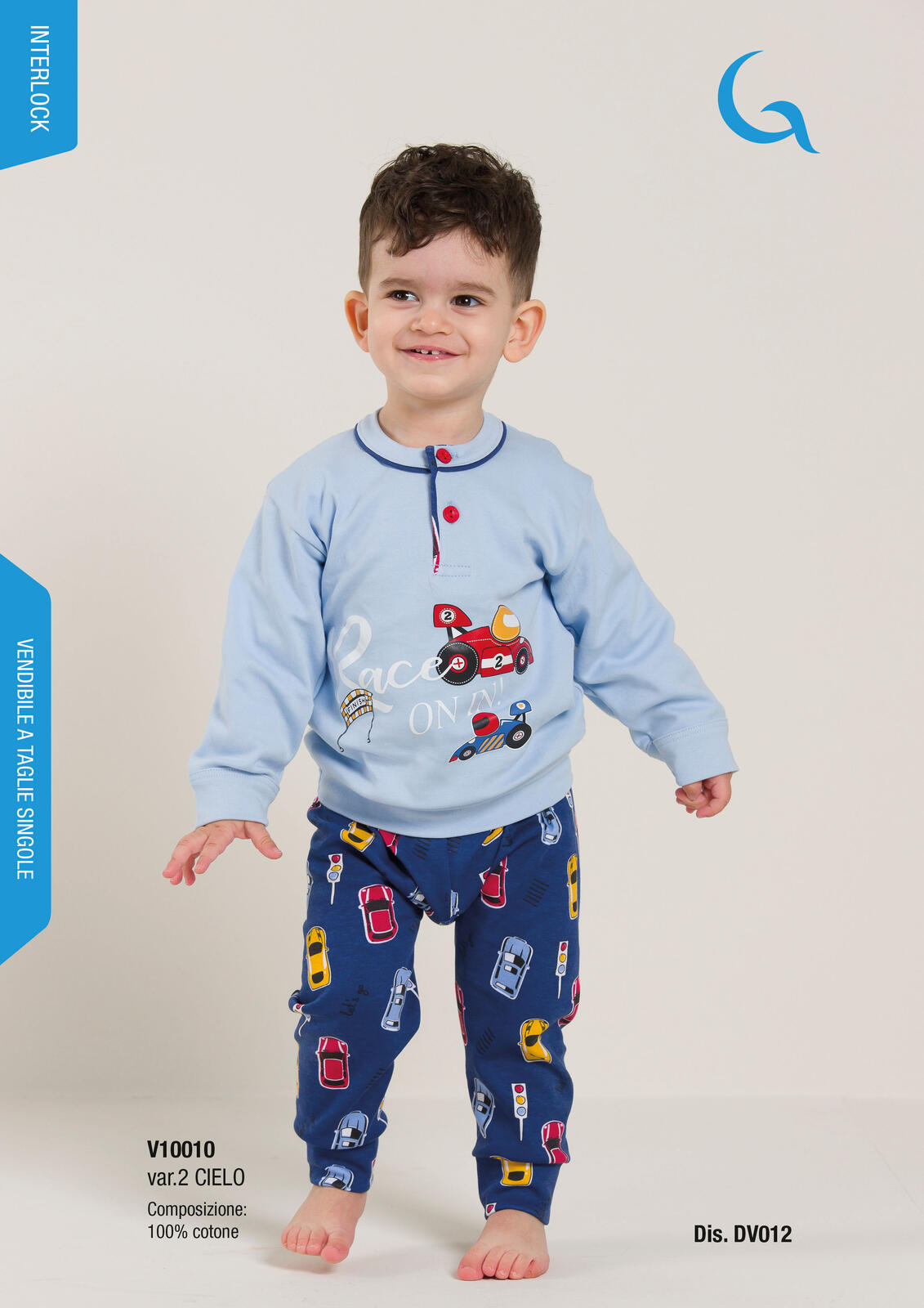 PIGIAMA NEONATO M/L V10010 Tellini S.r.l. Ingrosso Abbigliamento